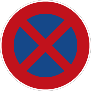 <p>Was bedeutet dieses Schild (nicht sehr relevant für die Prüfung)</p>