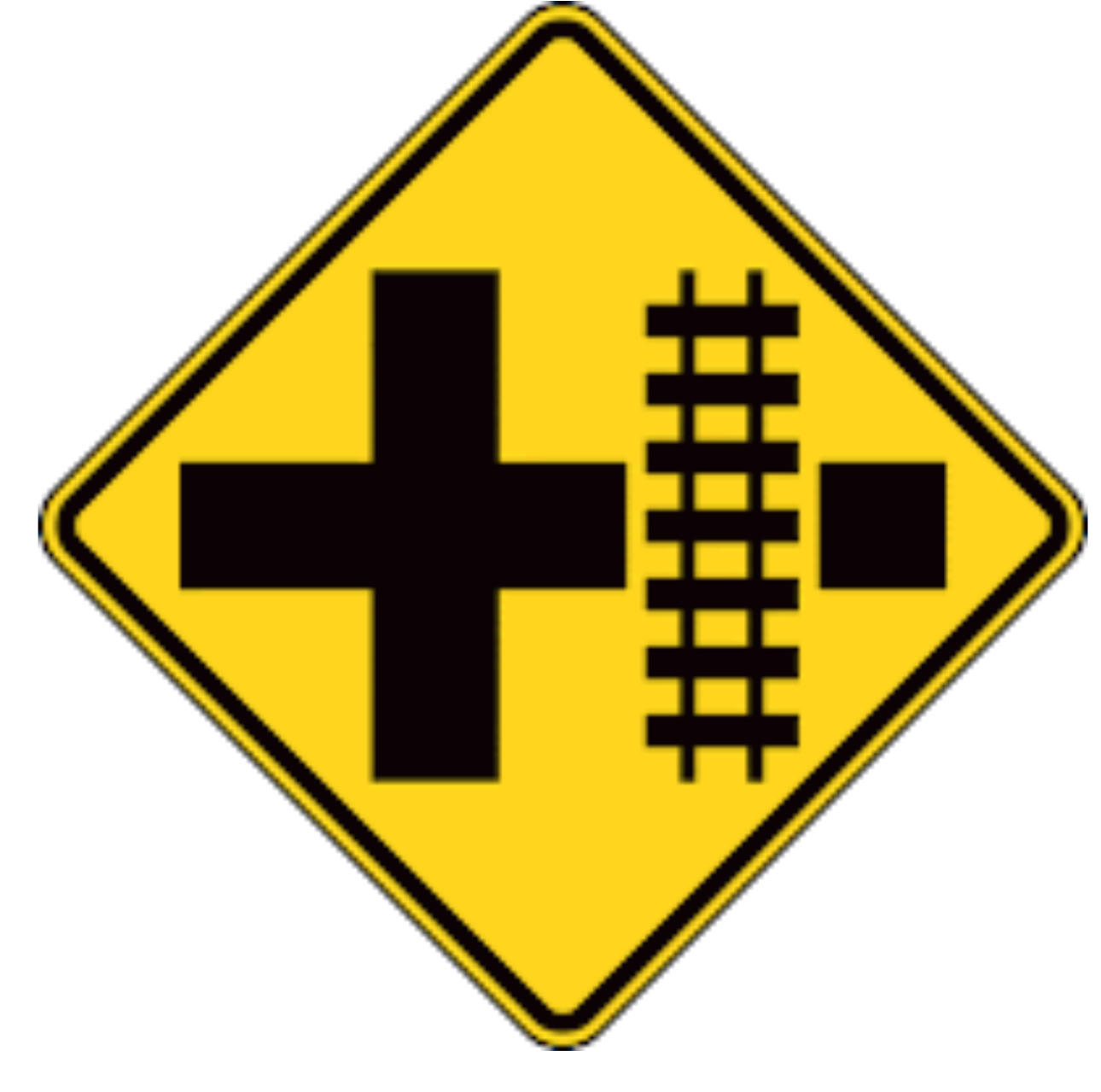 <p>This roadway sign means</p><p></p>