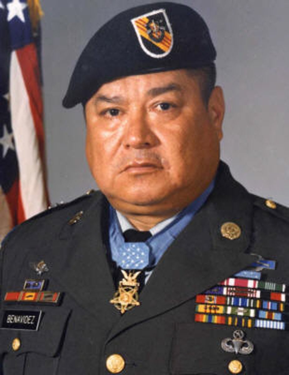 <p>Winner of the Congressional Medal of Honor for heroism on the battle field, which included saving many other soldiers lives during the Vietnam war</p>