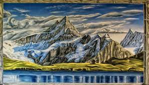un trabajo de arte