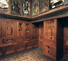 <p>STUDIOLO OF FEDERICO DA MONTEFELTRO</p>
<p>%%<strong>(FIFTEENTH-CENTURY ITALY)</strong>%%</p>
<p>==<strong>(RENAIISANCE STYLE SPREADING TO OTHER ITALIAN CITIES)</strong>==</p>