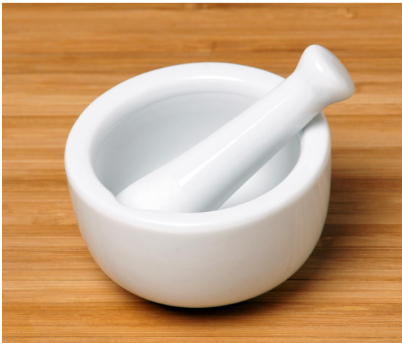 <p>Grinds solids into fine powders</p>