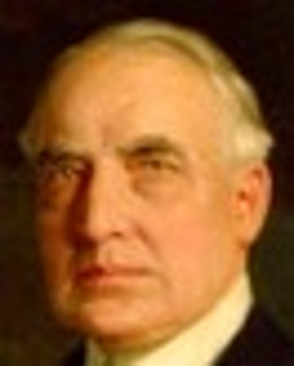 <p>Republican- died in office just as the Teapot Dome scandal became public</p>