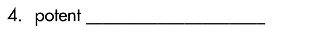 <p>Give the Latin root of each English derivative:</p>