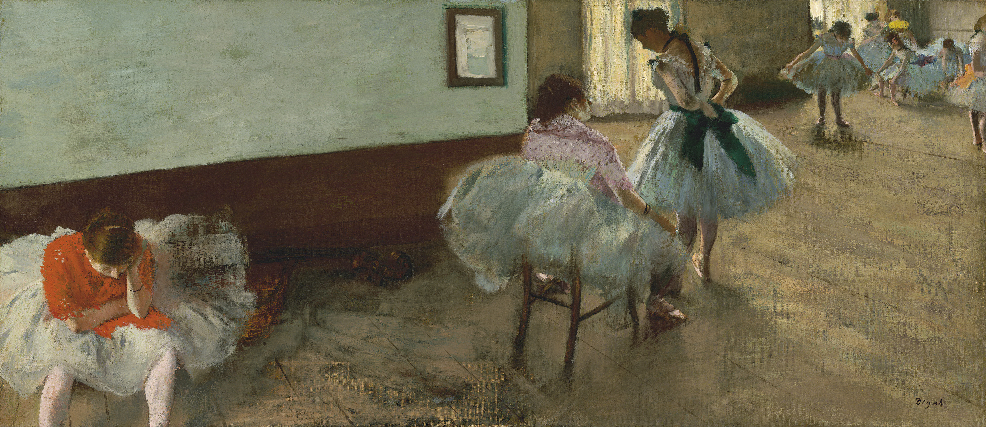 <p><em>The Dance Lesson</em></p>