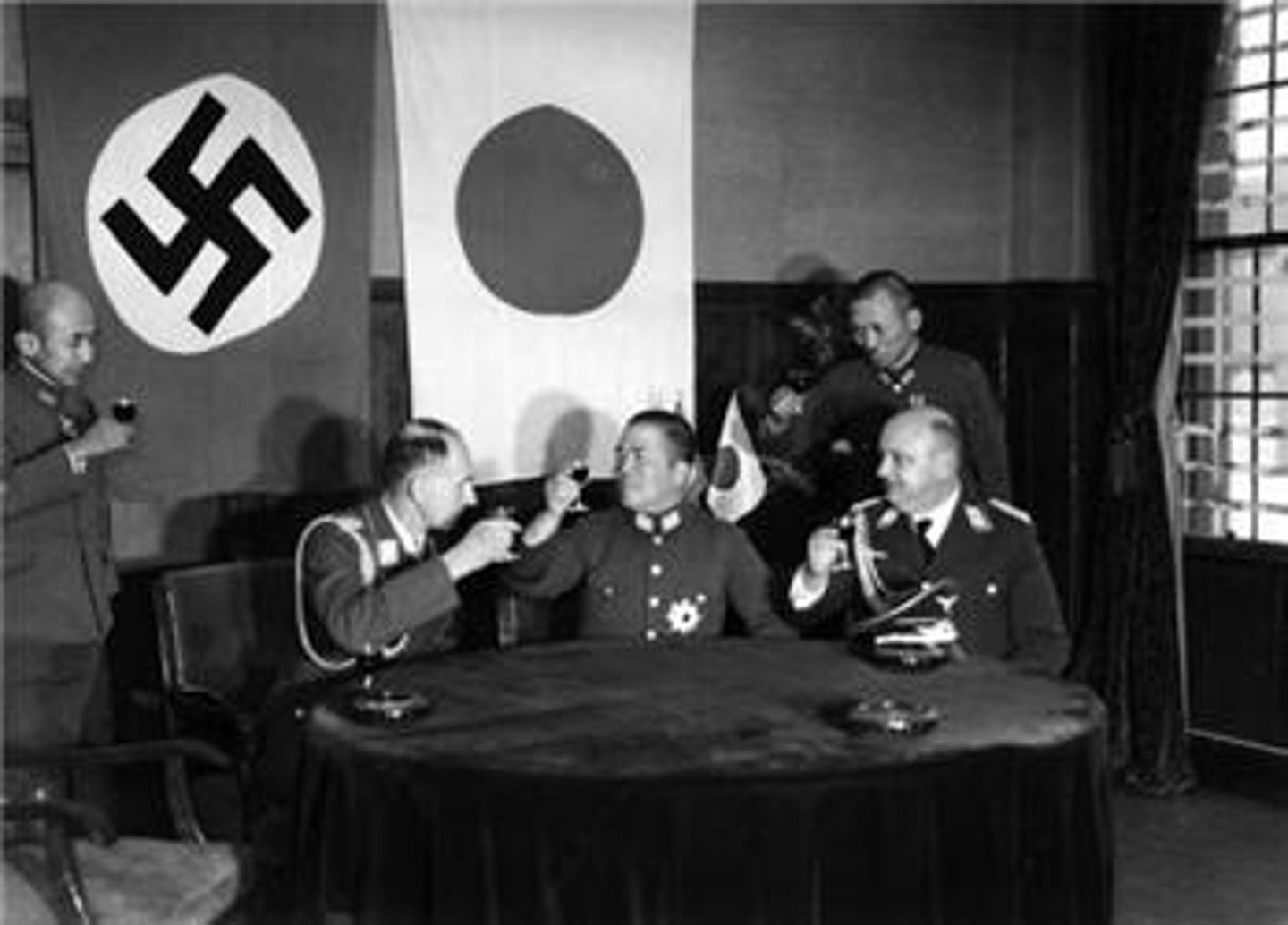 <p>Military alliance of Germany with Japan based on a mutual distrust of communism/Russia</p>