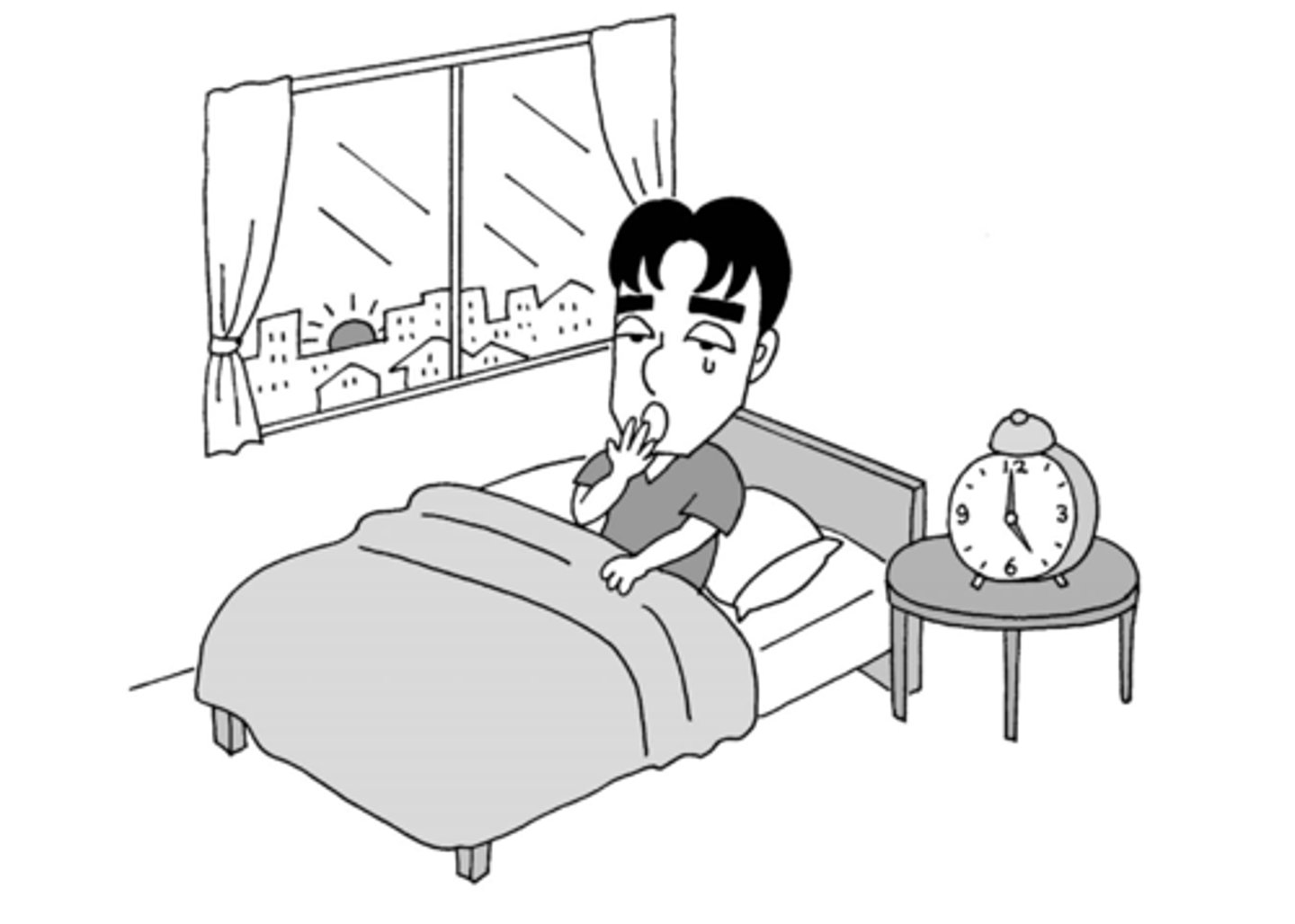 <p>(do something) early</p>