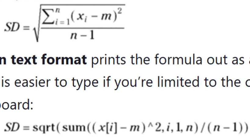 <p>typeset - uses special symbols, 2D structure, what you would write</p><p>plain text - single line, typed characters only </p>