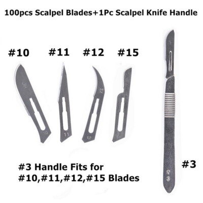<p>Scalpel blade 12 &amp; 15</p>