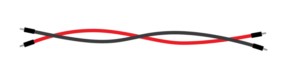 <p><span style="color: yellow;"><strong>Longer jumper wire</strong></span><span> that is usually</span><span style="color: blue;"><strong> used to provide power and ground from the Arduino board to the breadboard.</strong></span></p>