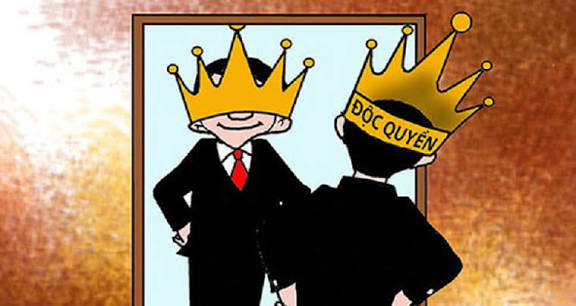 <p>Have the monopoly on….</p>