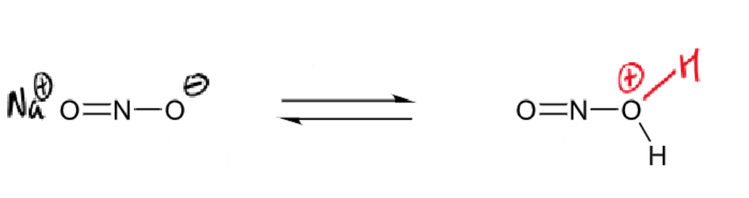 <p>draw curly arrows/give reagents/conditions for next step</p>