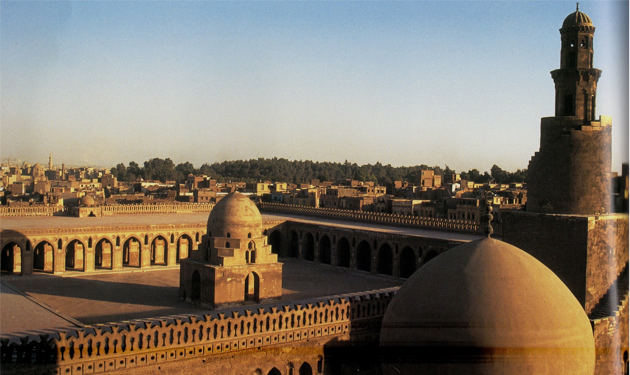 <p>Mosque of Ibn Tulun, Fustat (Cairo, Egypt), completed 879 CE</p>