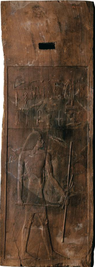 <p>Egyptian Saqqara. ca. 2660 bce. Wood</p>