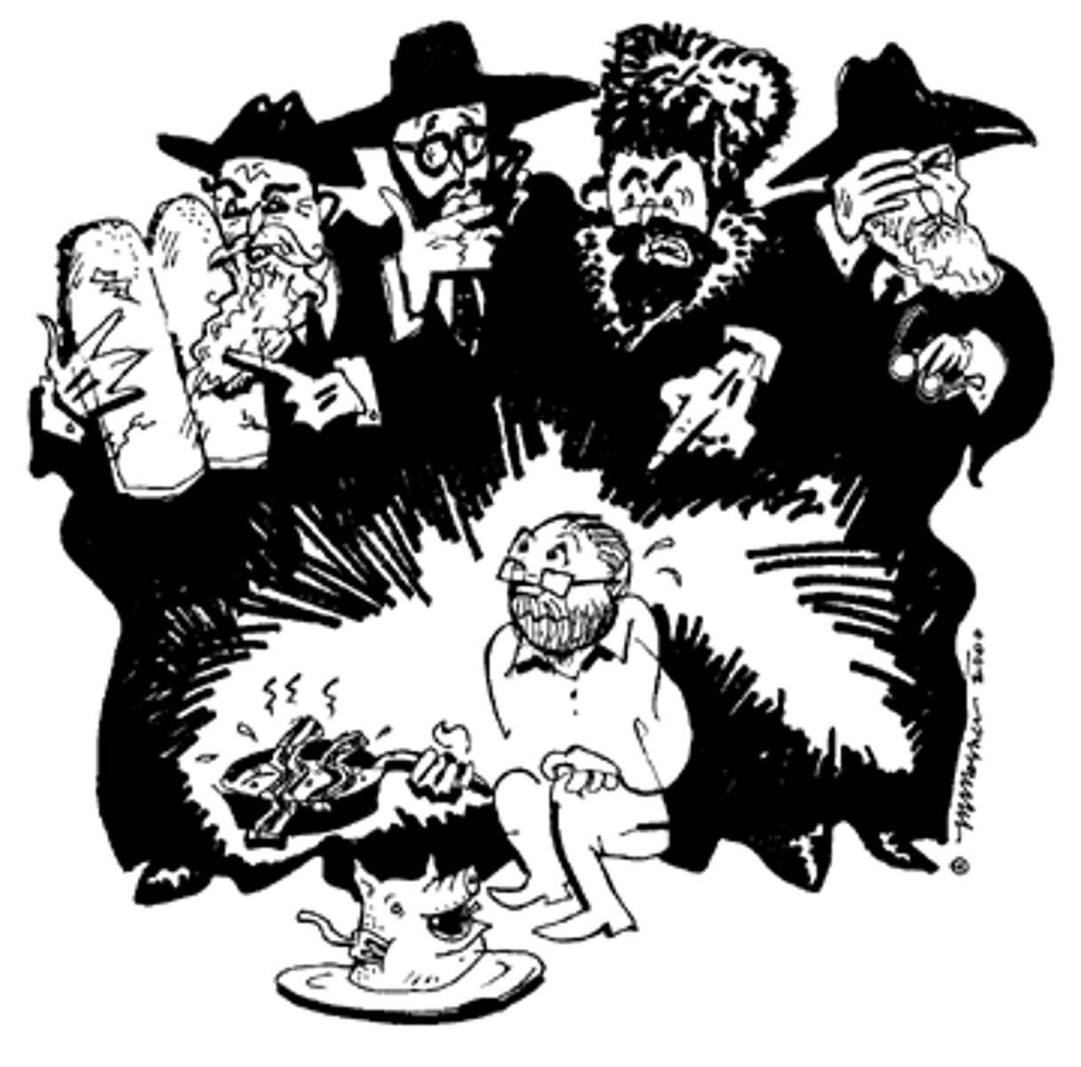 <p>someone who goes against accepted religious beliefs</p>