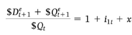<p>Equity premium instead of risk premium</p>