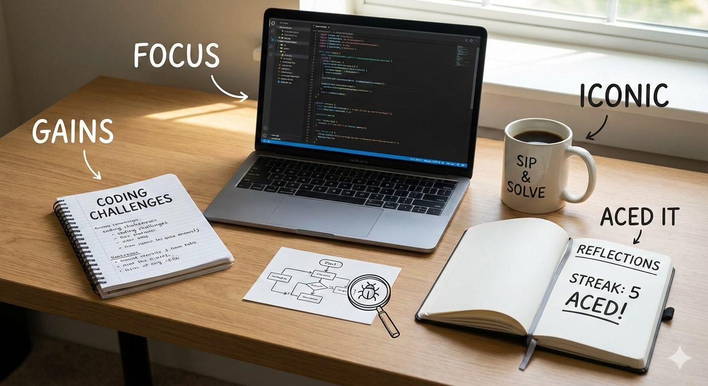 <p>This morning, I got up early to focus on coding challenges. My desk was ready, the laptop open, and a notebook with blanks waiting for new ideas. I felt awesome, excited to tackle problems that could improve my programming skills and help me gain understanding of complex algorithms.</p><p>I started with a problem that had been bugging me for days. Each function needed to flow perfectly, without any unnecessary lines of code. Even a small typo could zap my progress, wasting hours of work. I reminded myself to pronounce each step clearly in my mind, thinking through every vowel and consonant in my logic.</p><p>As I worked, I noticed a streak of small successes. Each problem solved gave me confidence and motivation to continue. Sometimes, I had to measure outcomes carefully, testing every condition and edge case. Every successful test made me feel I was acing the challenge, proving that consistent effort leads to real gain.</p><p>I took a short break and had a sip of coffee. I noticed that even small breaks help energy return naturally, allowing me to continue without feeling drained. Occasionally, I reflected on how much progress I had made. I had overcome bugs that once sapped my confidence, and I was now able to write functions that were iconic in their efficiency and clarity.</p><p>The next challenge was more complex. It required combining multiple algorithms, and I knew that any misstep could incur a penalty in performance or correctness. I carefully planned each line, filling every blank with code that flowed logically. Sometimes, I felt like I was in a boat navigating through a storm, balancing efficiency and correctness. When the code finally ran perfectly, I felt a zap of excitement and accomplishment.</p><p>Later, I collaborated with a friend on a group project. We had to gain consensus on the best solution, dividing tasks and reviewing each other’s work. I noticed that small improvements, even tiny sips of effort, can accumulate into a streak of successful outcomes. Teamwork also taught me patience, as some ideas were initially unclear or confusing, but eventually flowed naturally into the project.</p><p>During debugging, I discovered a subtle error. One misused variable caused unexpected behavior. I realized that in programming, attention to detail is critical. Even the smallest blank can become a debt if ignored, leading to bigger problems later. Correcting it gave me a sense of gain and satisfaction, proving that careful planning pays off.</p><p>Sometimes, I practice competitive coding. Each problem is like a race, and my code must flow without interruptions. Maintaining focus is essential, or my solutions will not ace the competition. The feeling of solving a hard problem, after struggling for hours, is awesome—a combination of relief, excitement, and the satisfaction of gaining new skills.</p><p>I also keep a journal of my coding sessions. Every streak of challenges solved, every bug fixed, is documented. This helps me see patterns, measure progress, and identify areas that still need improvement. Even moments of failure are valuable; they teach lessons and prevent future penalties in performance or logic.</p><p>By the end of the day, I reflected on everything I had achieved. I had aced several tough problems, gained insights into complex algorithms, and avoided making debts in my project’s structure. Each success was iconic, reinforcing the importance of persistence, careful planning, and continuous learning.</p>