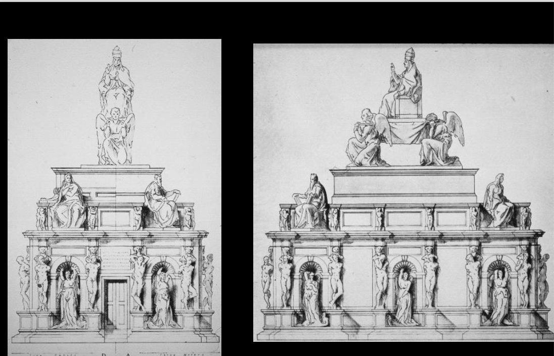 Tomb of Pope Julius II sketch