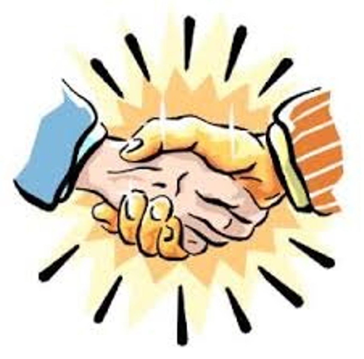<p>/ˈhændʃeɪk/ • Noun • A greeting where two people grasp each other's hands. • Cái bắt tay. • The two leaders exchanged a friendly handshake.</p>