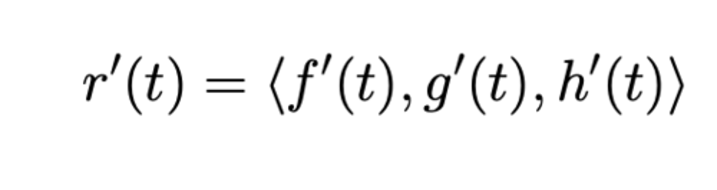 <p>take derivative normally, piece by piece</p>