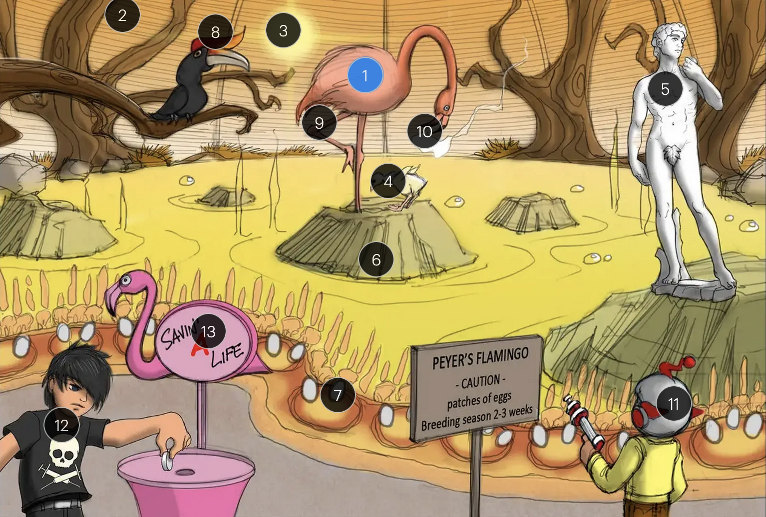 <p>Poliovirus (picornaviridae)</p><p>#2 warm colors</p>