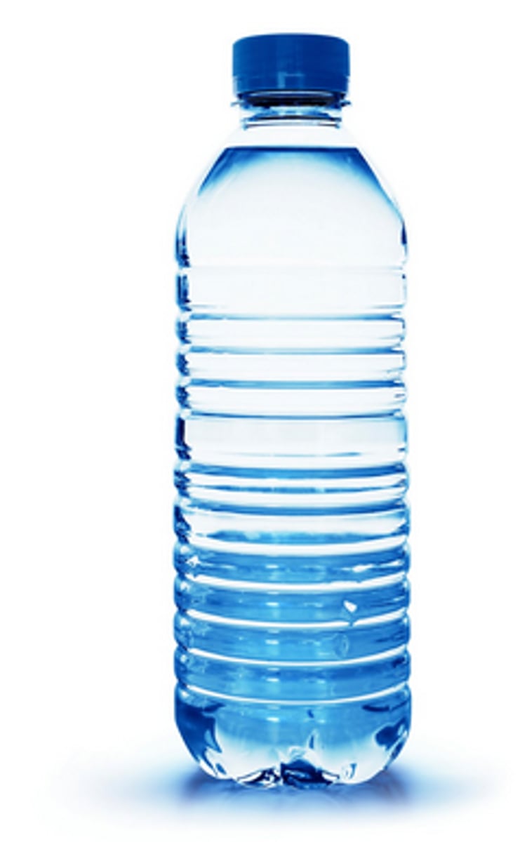 <p>a bottle of water</p>
