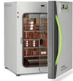 <ul><li><p>Provides a controlled environment with adjustable CO₂ levels to support the growth of microorganisms and cell cultures</p></li><li><p>Maintains stable temperature, humidity, and CO₂ concentrations to mimic physiological conditions</p></li><li><p>Used primarily for growing fastidious organisms requiring specific CO₂ levels</p></li><li><p>Equipped with CO₂ sensors for precise monitoring and adjustments</p></li></ul><p></p>