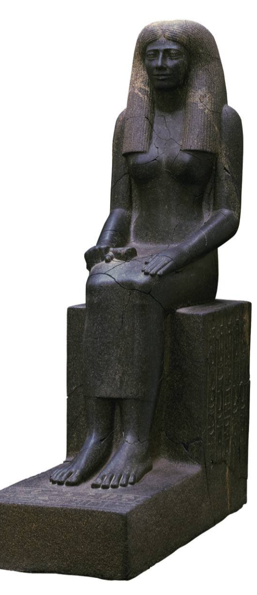 <p>Egyptian 1920 bce. Granite</p>
