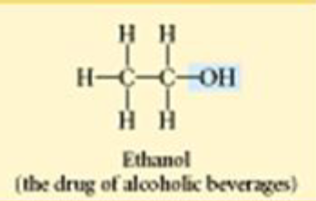 <ul><li><p>OH</p></li><li><p>Compound name: Akohols</p></li></ul><p></p>