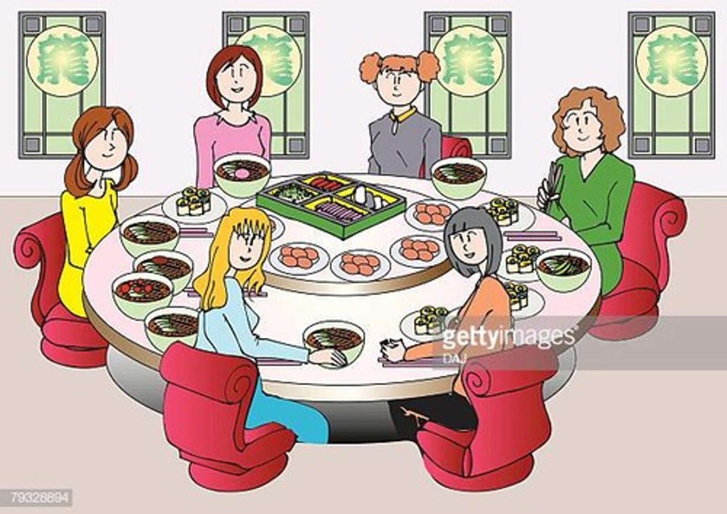 <p>os convidados estão todos prontos</p>