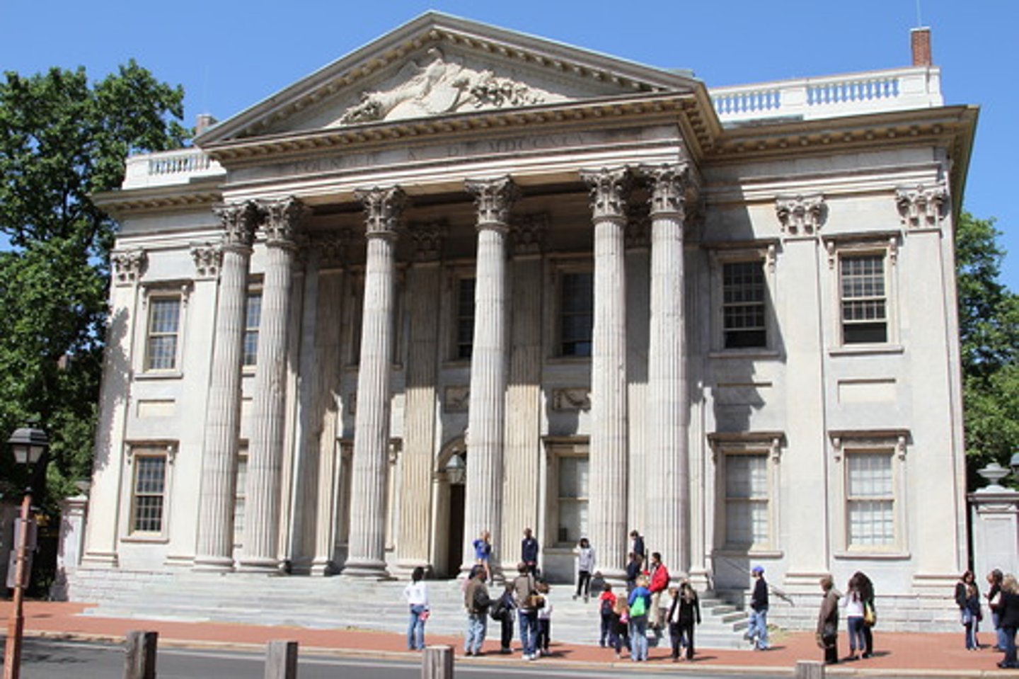 <p>-the government paid its debts in gold and silver</p><p>*Stored in regional vaults</p>