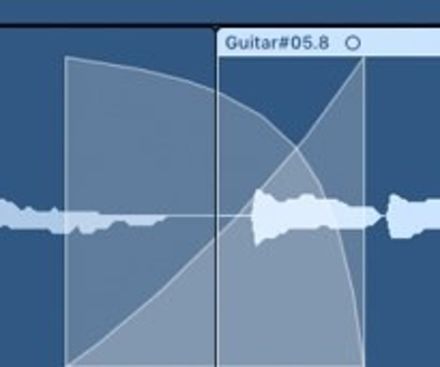 <p>A gradual transition between two audio signals or tracks.</p>