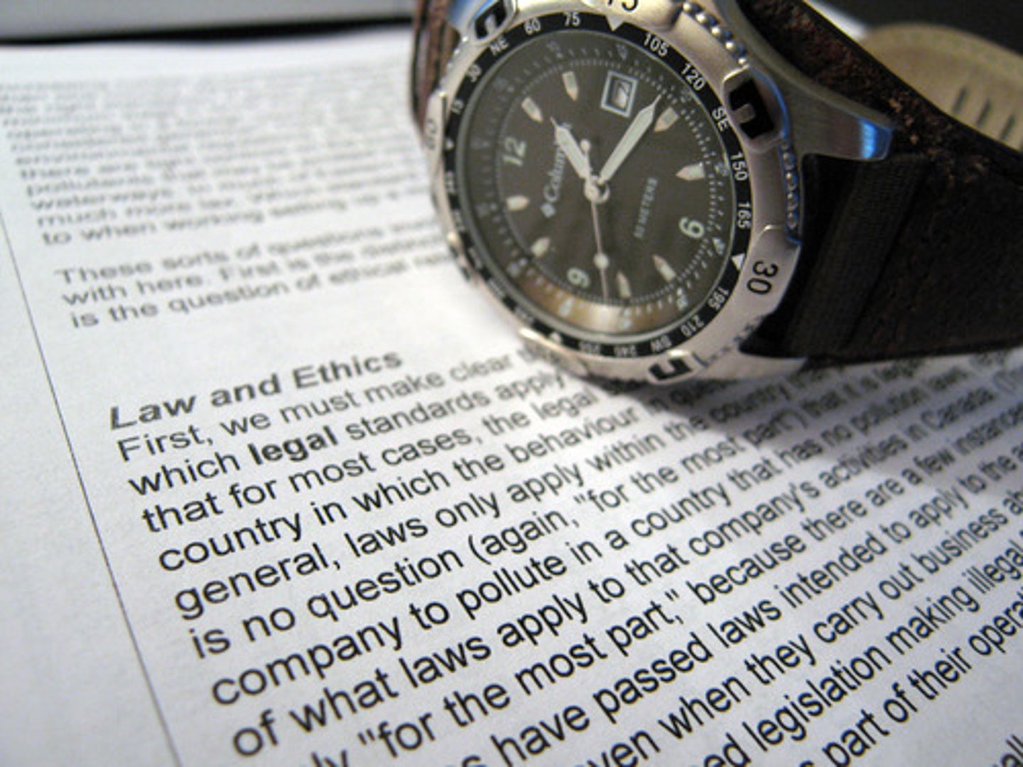 <p>A system of accepted beliefs that control behaviour, especially one based on morals.</p>