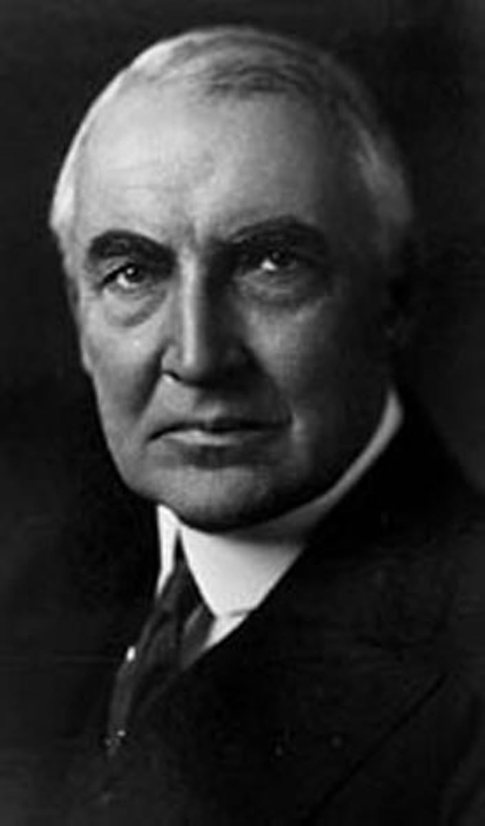 <p>1921-1923</p><p>29th president (1 term)</p>