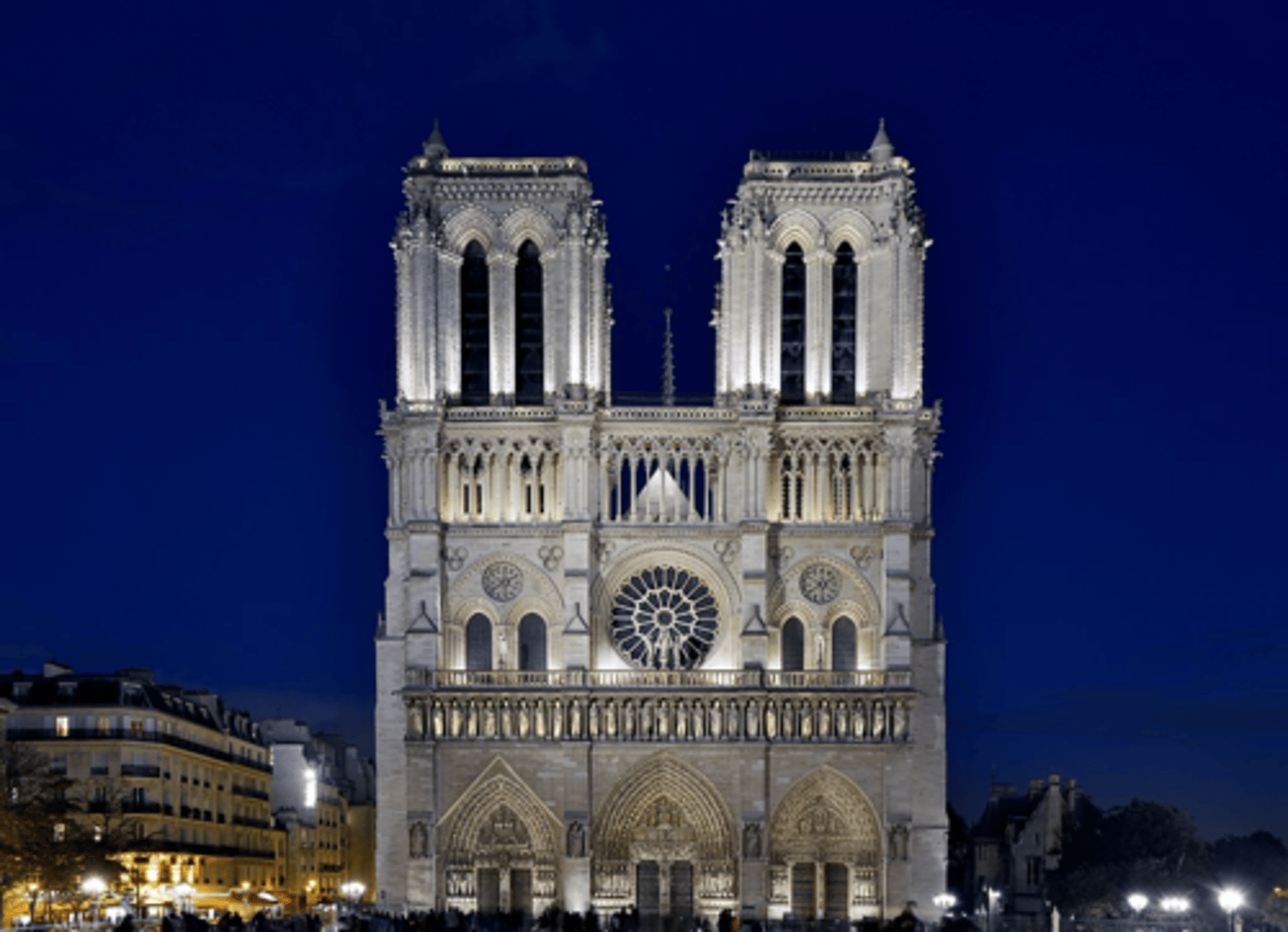 <p>- was built over a period of 170 years</p><p>- the hallmark of gothic architecture. Its most striking feature is the two imposing towers and a rose window at its west front.</p>