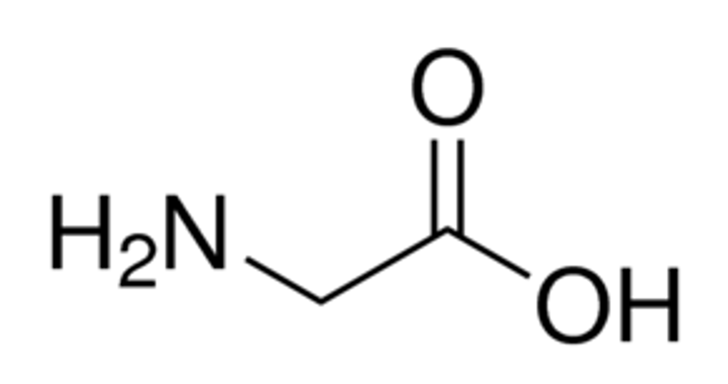 <p>Glycine, Gly, G, non-polar, the only achiral amino acid</p>