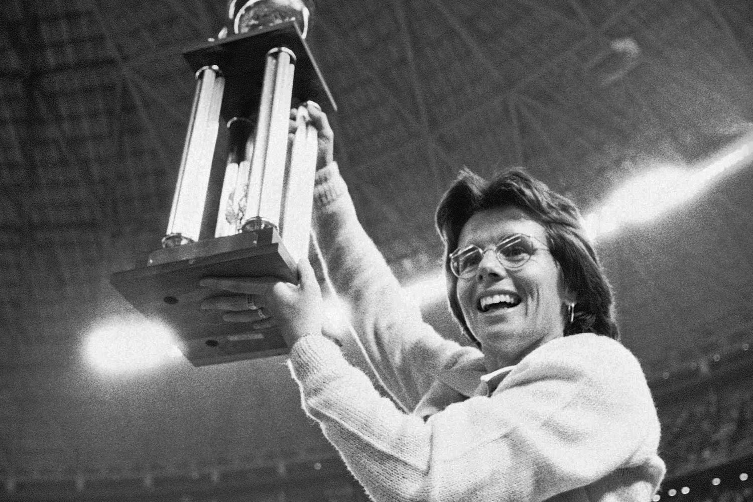 <p>Billie Jean King vs. Bobby Riggs (tennis) (ICONIC) “<span>King's victory </span>helped legitimize women's tennis and is often credited for empowering women to advocate for equal pay in all sectors of the workforce<span>.” (Billie Jean King&gt;&gt;&gt;)</span></p>
