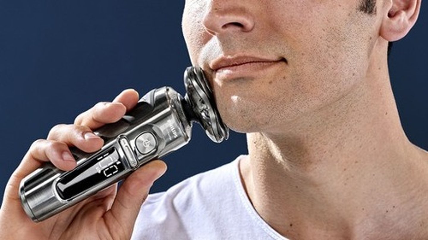 <p>to use an electric shaver</p>
