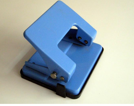 <p>a hole punch</p>