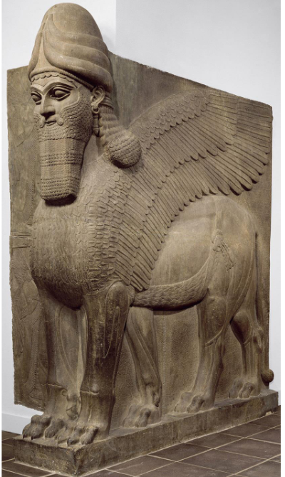 <p>Colossal Winged Lion (Lamassu)</p>