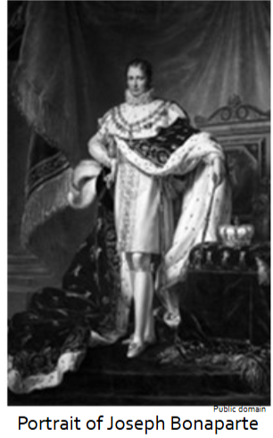 <p>• In 1808, Napoleon forced the Spanish king, Charles IV, to abdicate</p><p>• Placed his older brother, Joseph Bonaparte, on the throne</p><ul><li><p>&nbsp;Extremely unpopular, Joseph’s arrival sparked the Peninsular War</p></li></ul><ul><li><p>&nbsp;Abdicated and returned to France in 1813</p></li></ul><p>• Weakness of Spanish rule during this period sparked independence movements throughout Latin America (1810- 1825)&nbsp;</p>