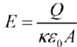 <p>oppositely charged parallel plates</p><p>Particles have constant acceleration in this</p><p>Electric potential energy increases with distance</p>