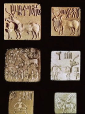 <p>Indus Valley writing</p>