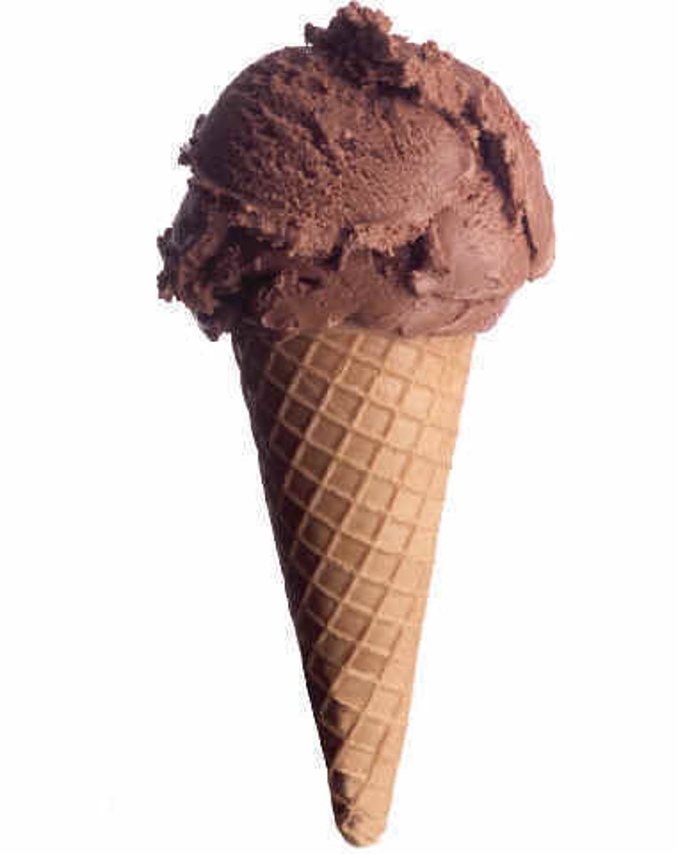 <p>a chocolate ice cream</p>