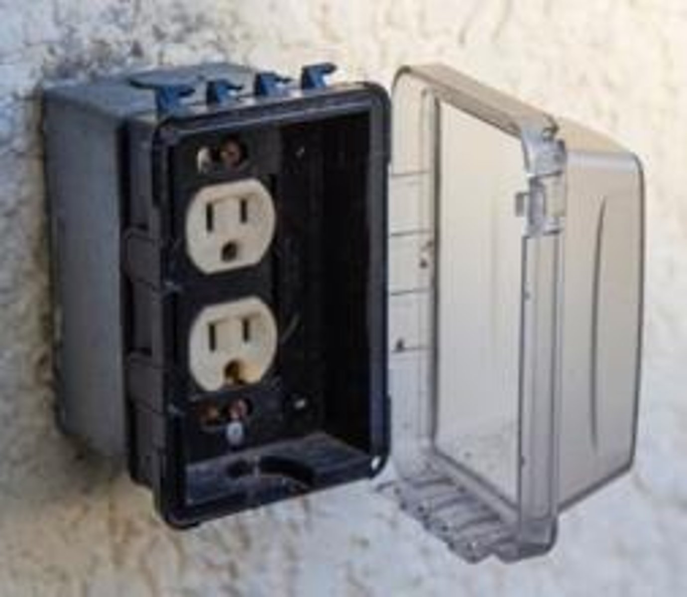 <p>An outlet designed to prevent water from entering and affecting the electrical connections.</p>