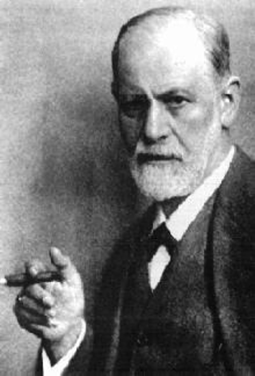 <p>Founder of psychoanalysis</p><p>Developed theories of the unconscious mind and psychosexual development</p>