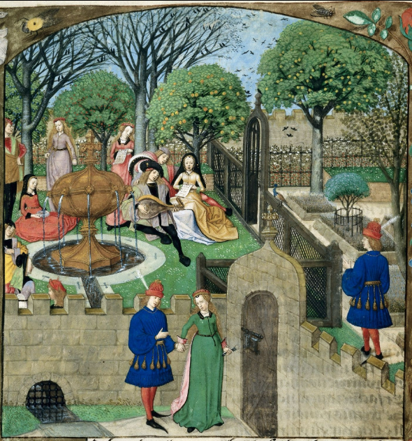 <p>Romance of the Rose (Main Illustration)</p>