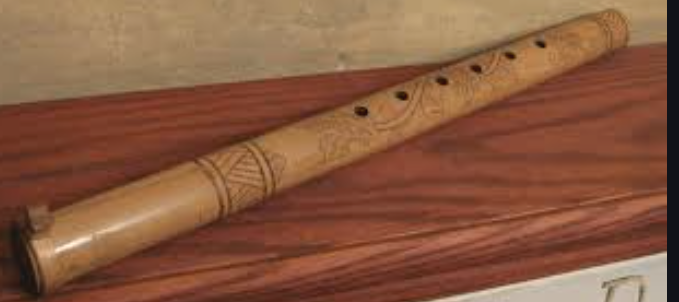 <p>A bamboo flute used in gamelan music.</p>