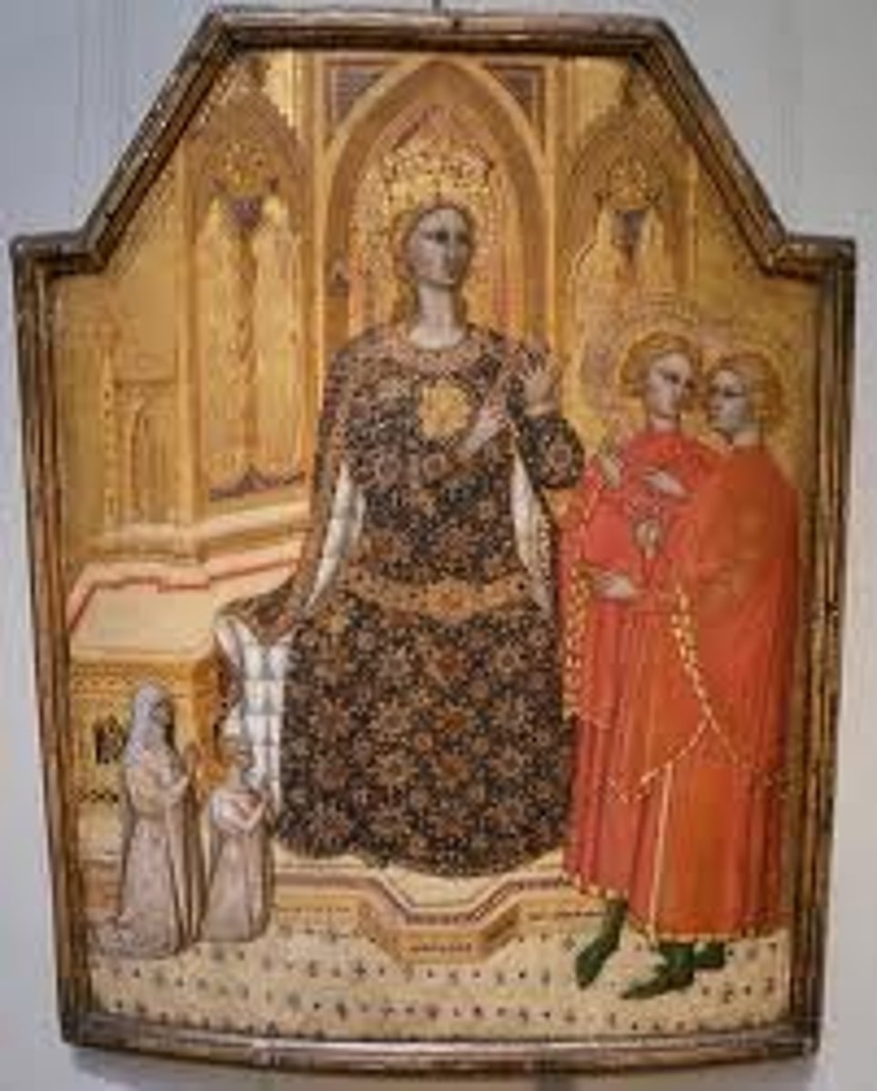 <p>a system of representation that expresses a person's importance by the size of his or her representation in a work of art</p>