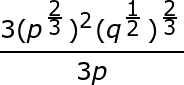 <p>Simplify:</p>